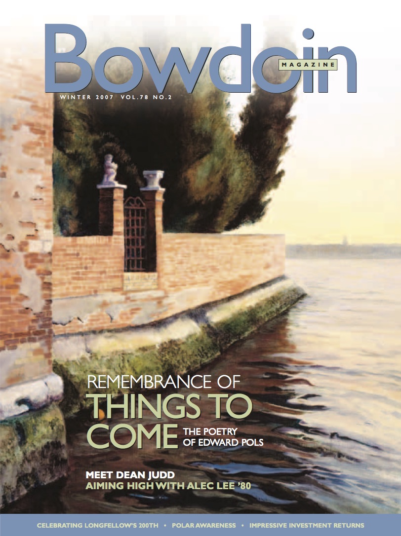 Winter 2007 Bowdoin Magazine cover
