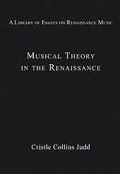Musical Theory in Renaissance book cover