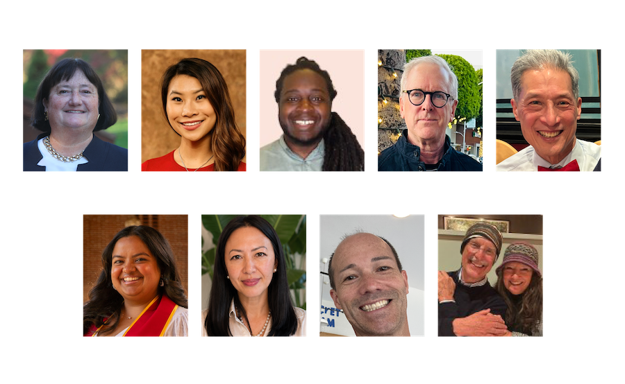 portraits of alumni awardees