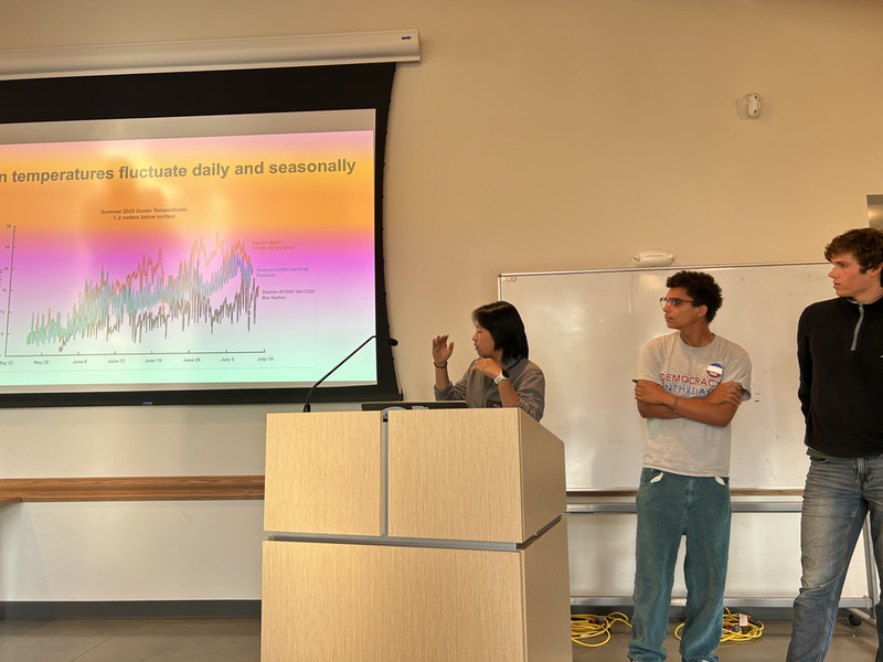 students present summer project at schiller 2026